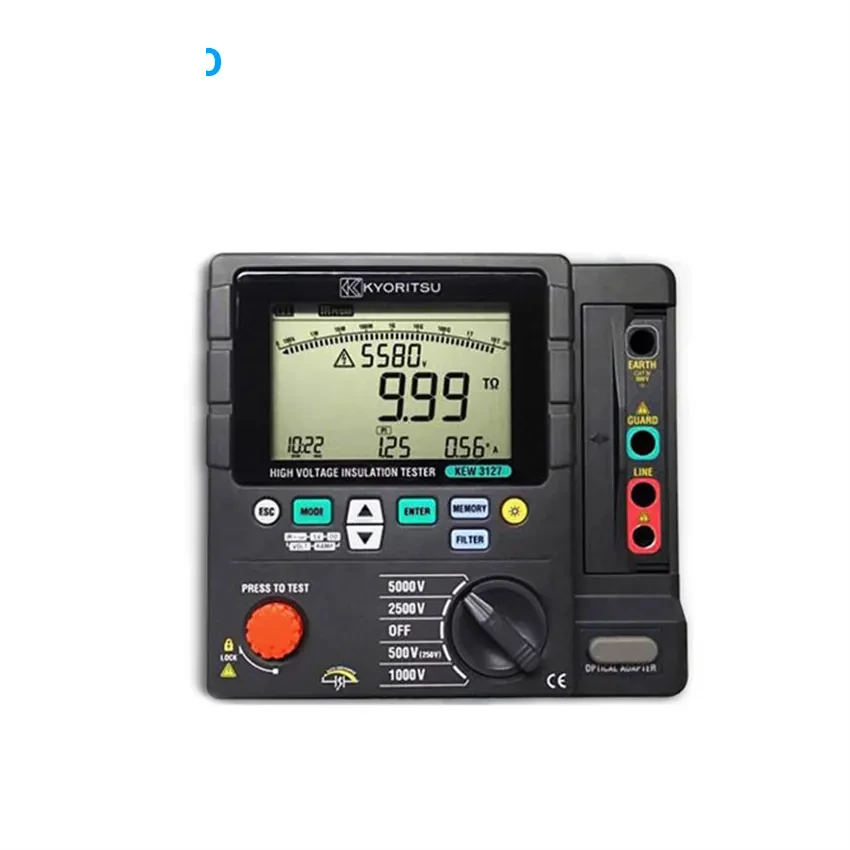 میگر دیجیتال 5000 ولتی ولتاژ بالا کیوریتسو KYORITSU 3127