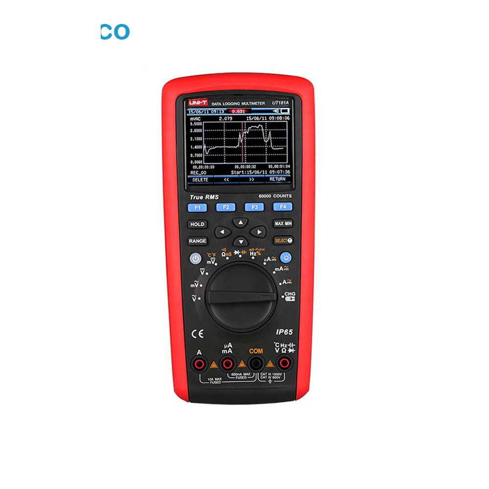 مولتی متر و دیتالاگر فوق حرفه ای یونیتی UNI-T UT181A