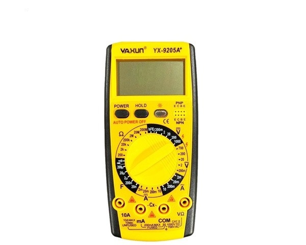 مولتی متر دیجیتال یاکسون YAXUN YX-9205A+