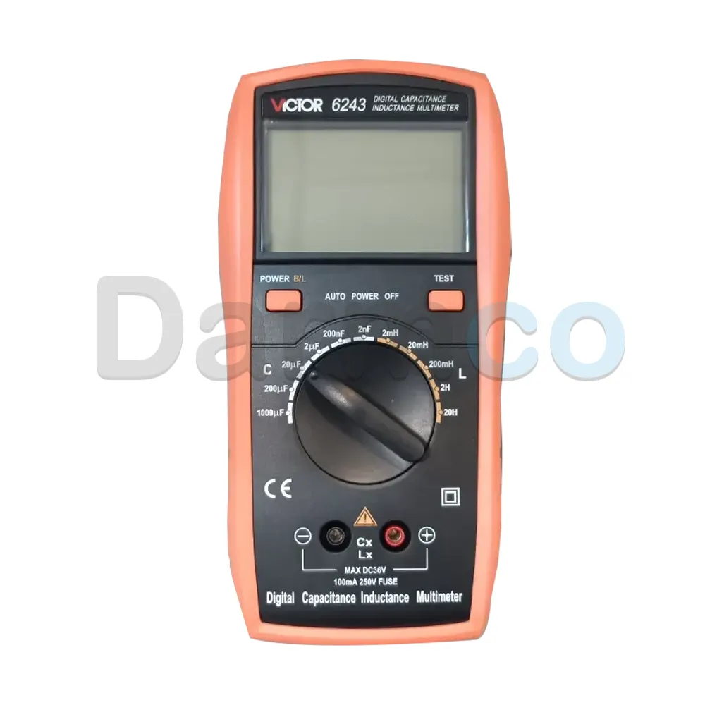 LC متر دیجیتال ویکتور مدل VICTOR VC6243