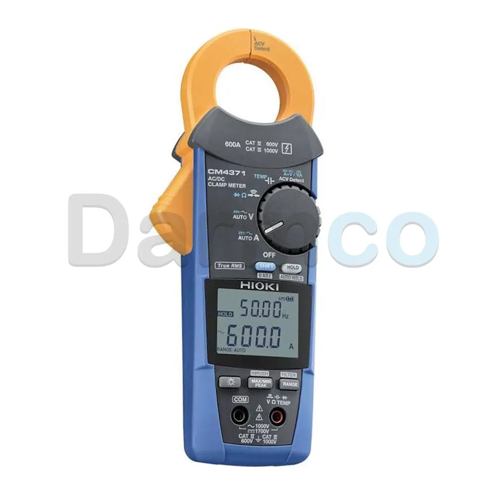 مولتی متر کلمپی AC و DC دیجیتال 600 آمپر HIOKI CM4371
