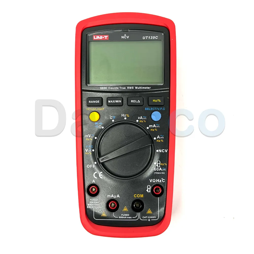 مولتی متر True RMS دیجیتال یونیتی UNI-T UT139C