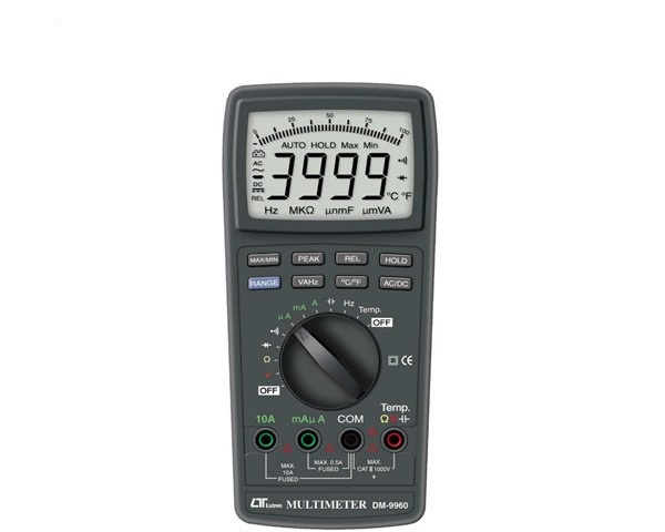 مولتی متر دیجیتالی حرفه ای لوترون LUTRON DM-9960