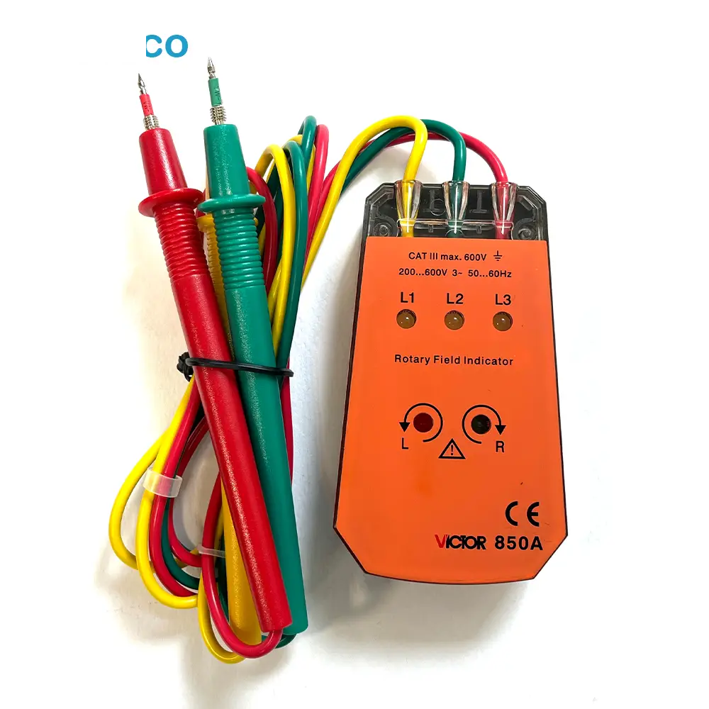 توالی سنج فاز ویکتور مدل VICTOR VC-850A