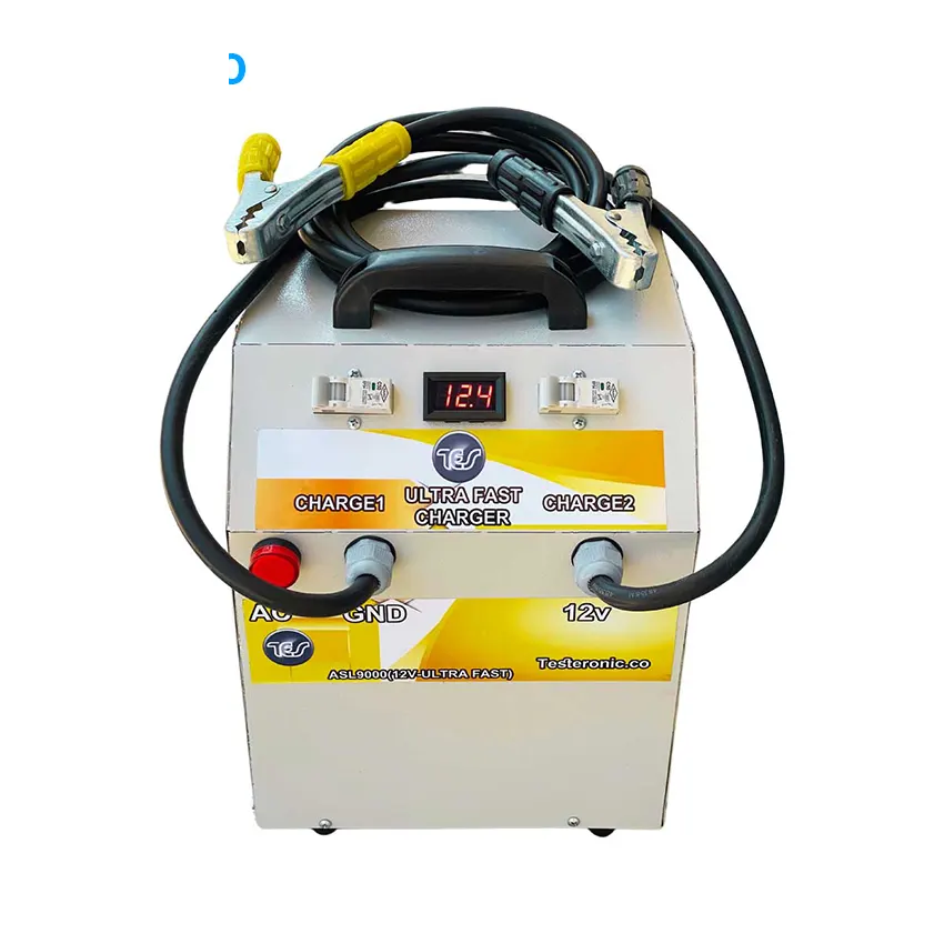 شارژر باتری ماشین پرقدرت 32 همزمان مدل ASL9000 ULTRA MULTI
