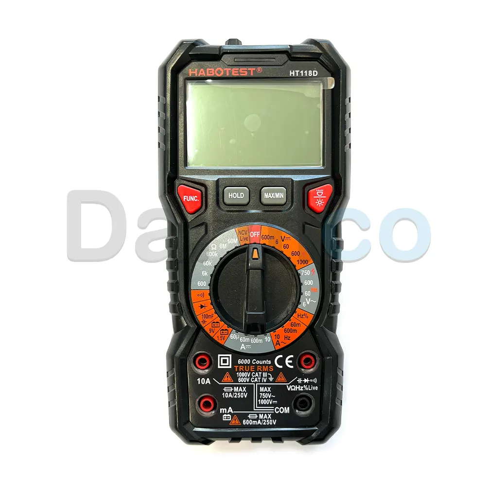 مولتی متر دیجیتال هابوتست مدل HABOTEST HT118C