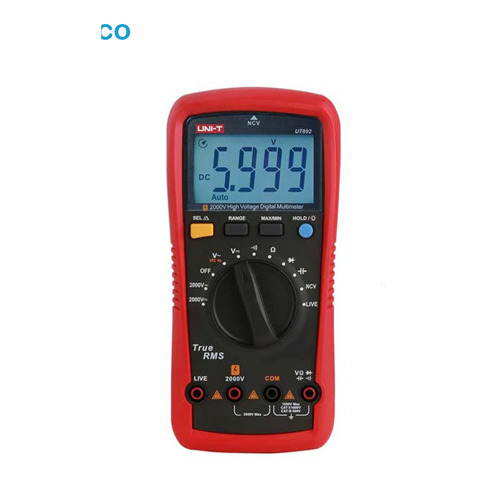 مولتی متر یونیتی دیجیتالی ولتاژ بالا مدل UNI-T UT892