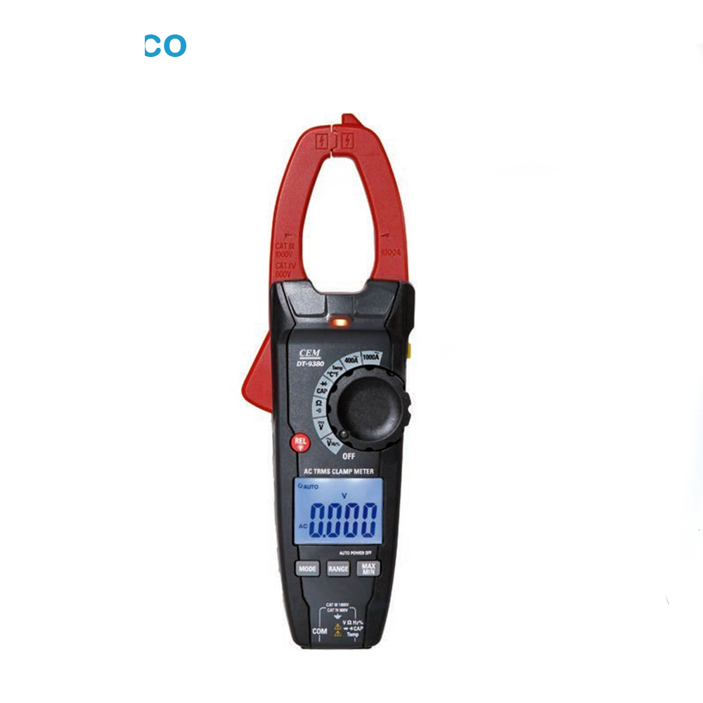 مولتی متر کلمپی و دماسنج AC سم مدل CEM DT-9380