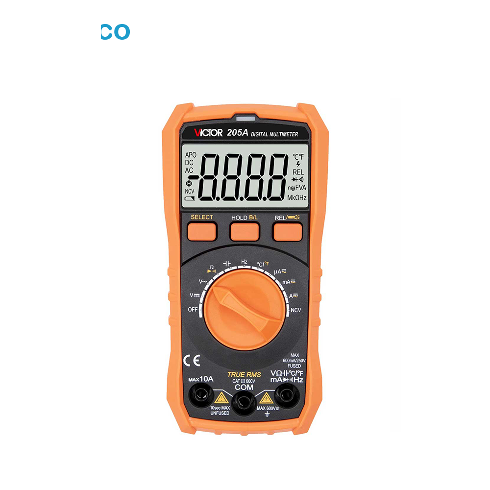 مولتی متر دیجیتال ویکتور مدل VICTOR VC205A