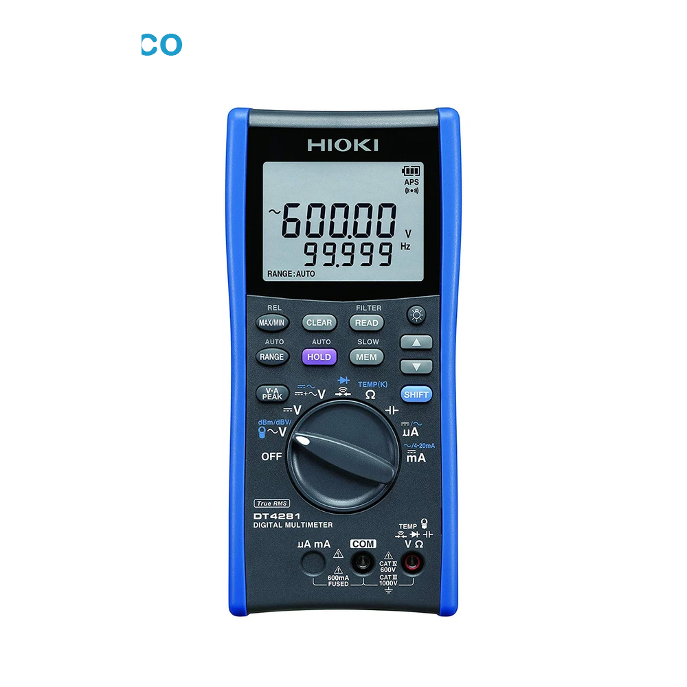 مولتی متر دیجیتال با رنج میلی آمپر هیوکی مدل HIOKI DT4281