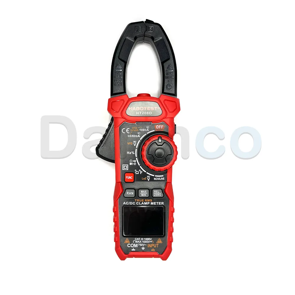 مولتی متر کلمپی هابوتست مدل HABOTEST HT208D