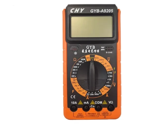 مولتی متر دیجیتال CHY مدل GYB-A9205