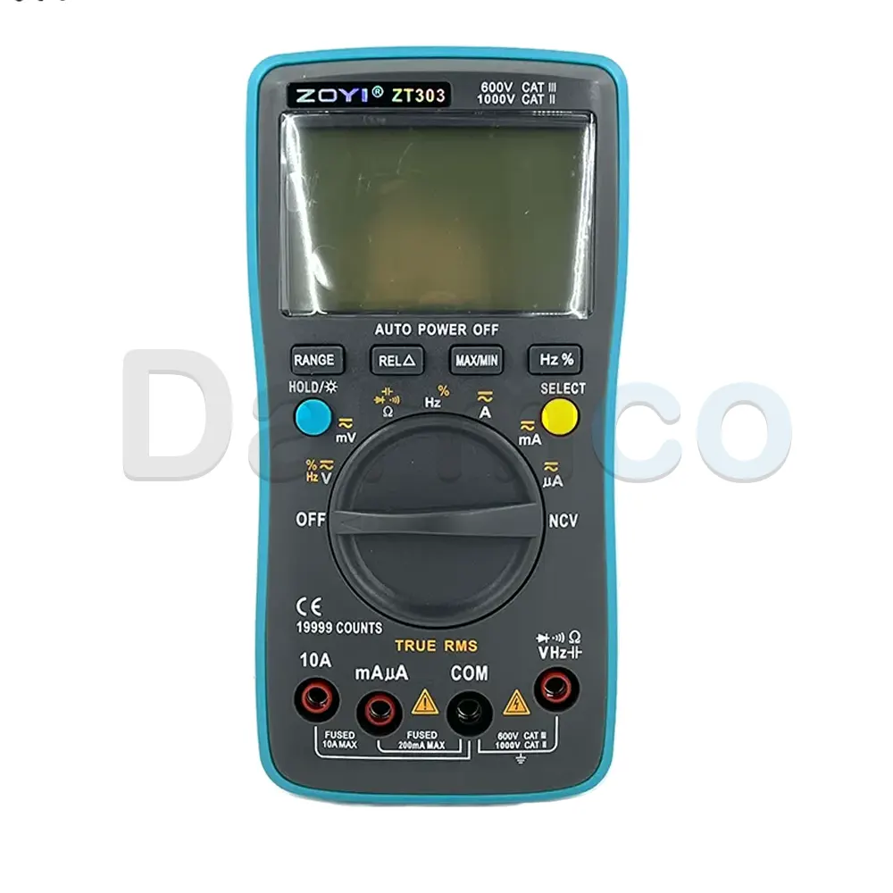 مولتی متر دیجیتالی زویی مدل ZOYI ZT-303