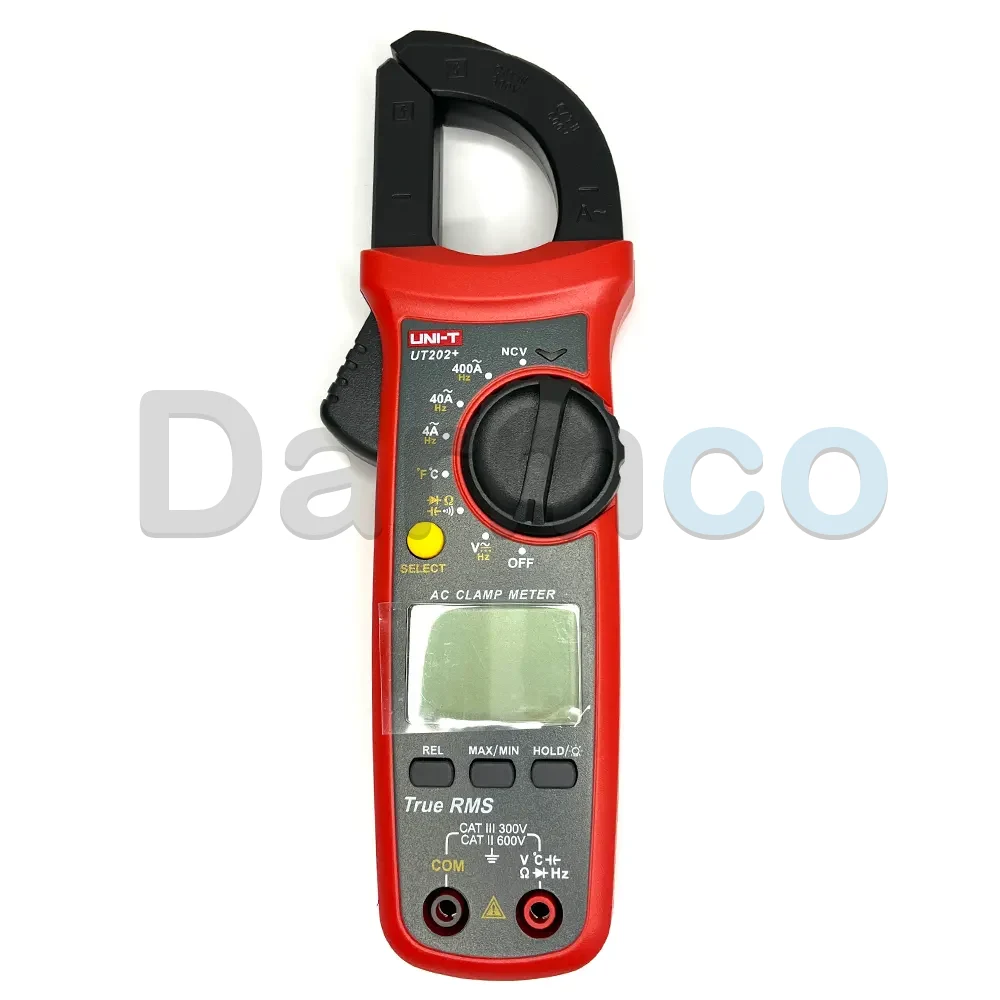 مولتی متر کلمپی 400 آمپر یونیتی UNI-T UT202 PLUS
