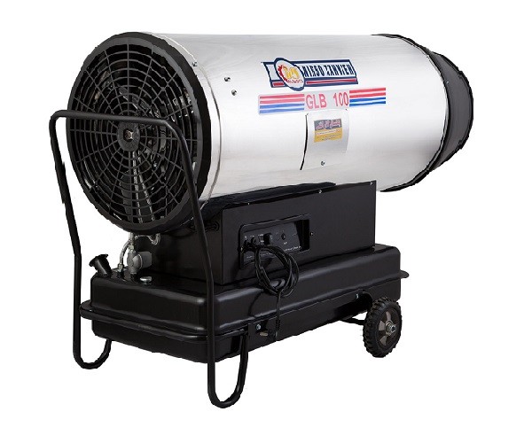 جت هیتر گازوئیلی باکدار نیرو تهویه البرز مدل GLB-100