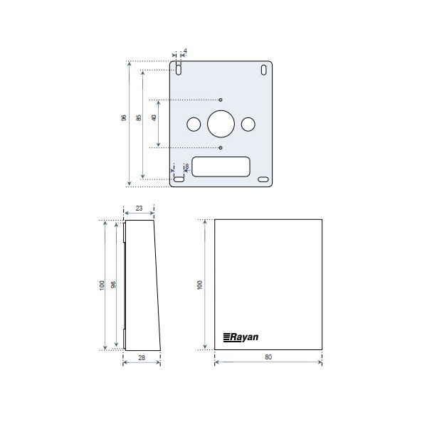 سنسور دما و رطوبت اتاقی رایان مدل HRM-320P