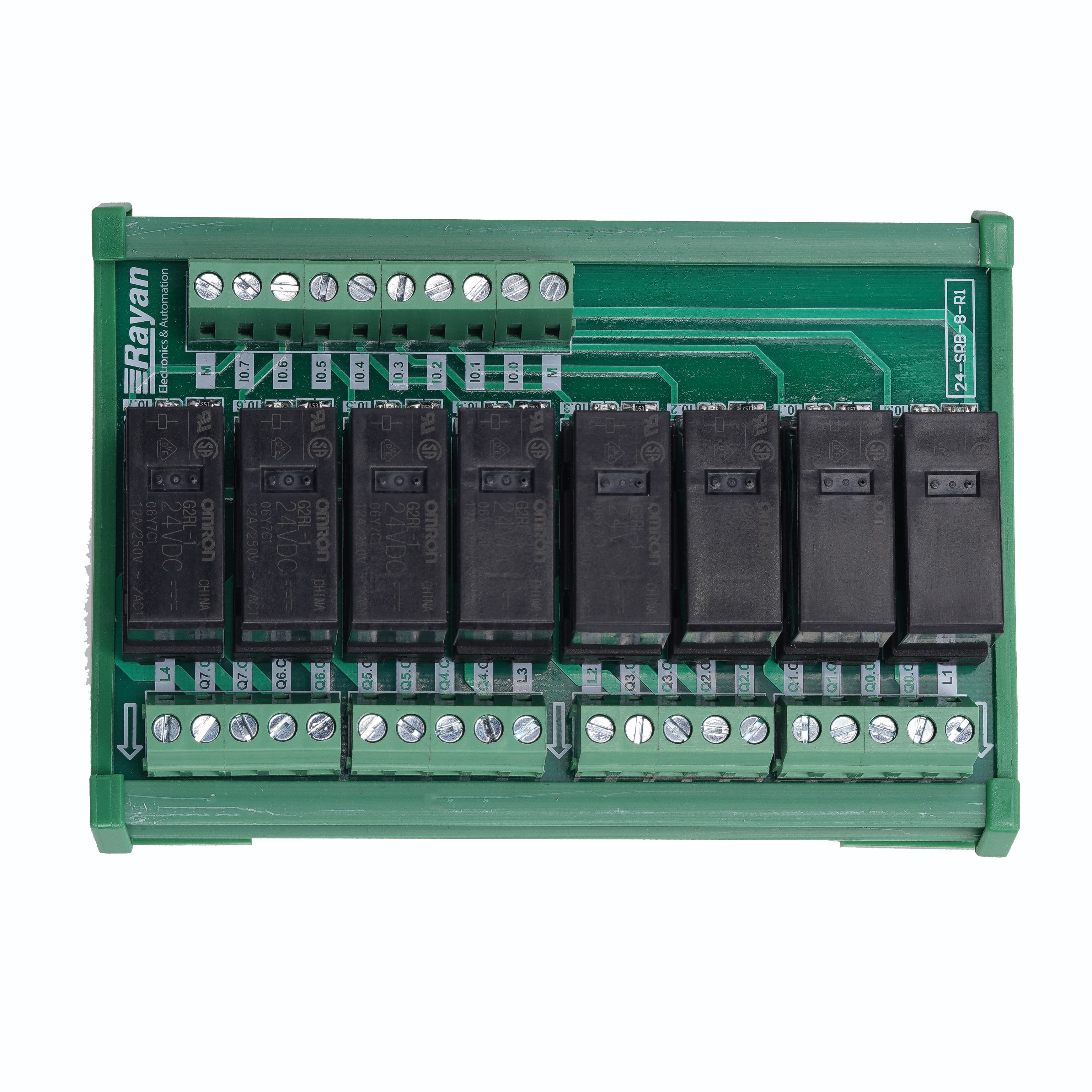 رله برد تک کنتاکت 12A رایان مدل 24SRB-8-R1