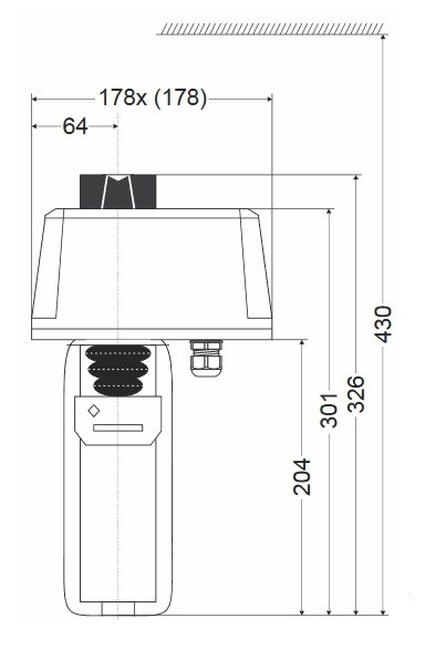 محرک الکتریکی هانیول تدریجی ML7421B3003