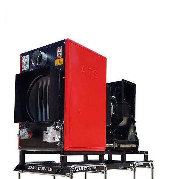 هیتر گازی کانالی صنعتی آذر تهویه مدل SD A650
