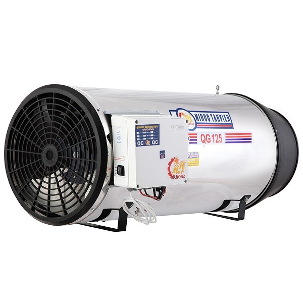 جت هیتر گازسوز 108000 کیلوکالری نیرو تهویه البرز مدل QG-125