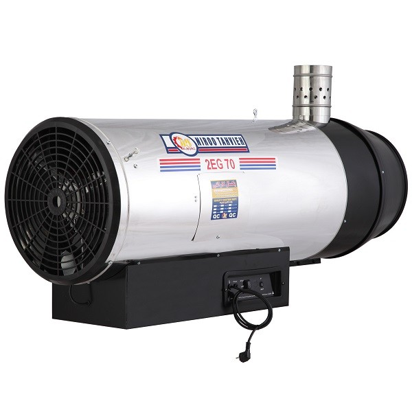 جت هیتر دو موتوره گازی نیرو تهویه البرز 2EG-120