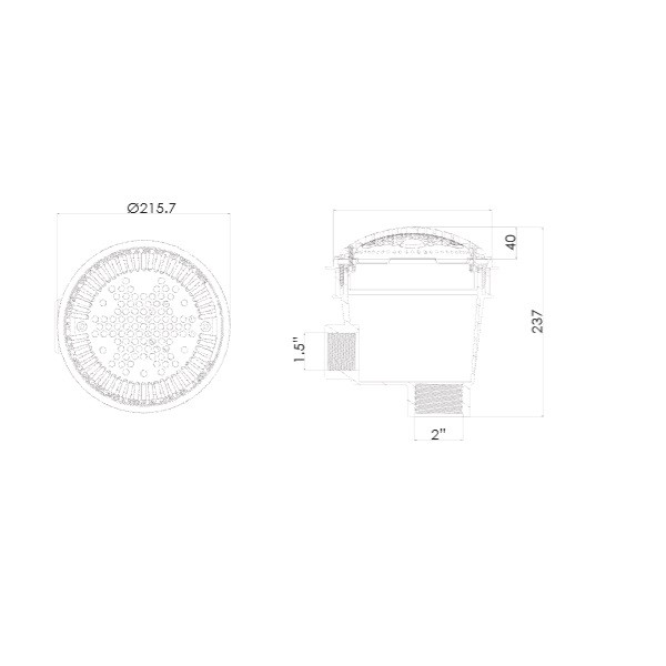کفشور استخر ایمکس EM2815C