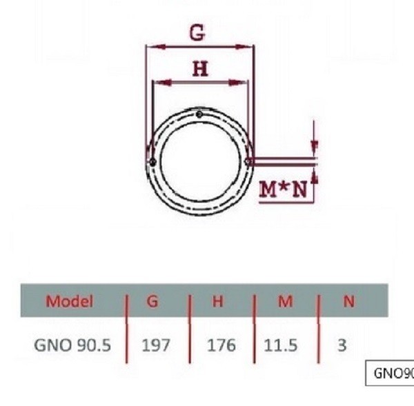 مشعل گازوئیل سوز گرم ایران مدل GNO 90/5