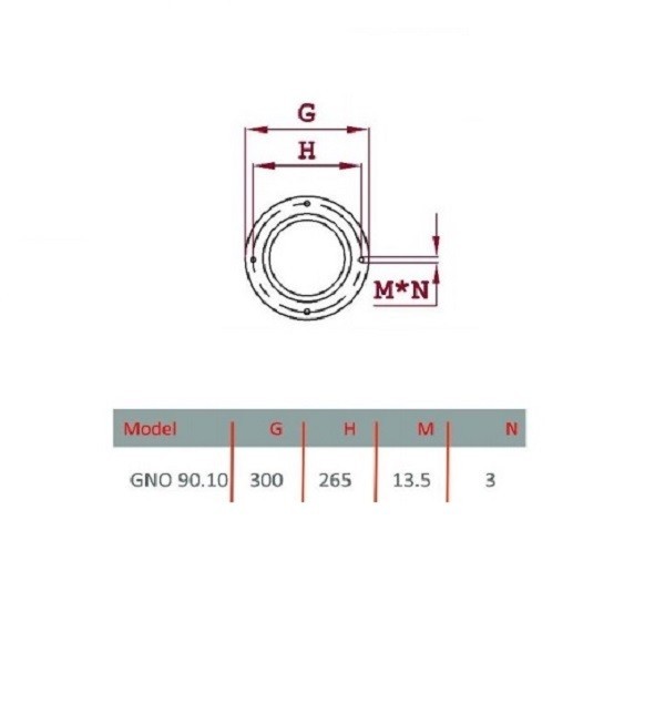 مشعل گازوئیل سوز گرم ایران مدل GNO 90/10