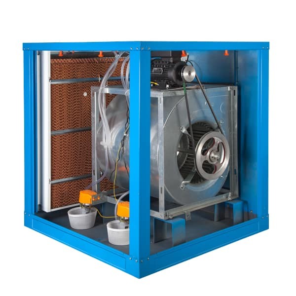 کولر آبی صنعتی سلولزی انرژی 11000 مدل EC 1100 تکفاز دو دور