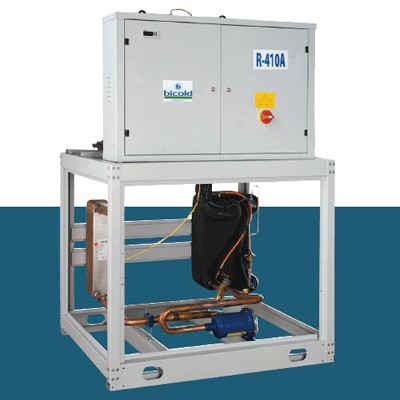 چیلر تراکمی آبی اسکرال بی کلد Bicold ایتالیا