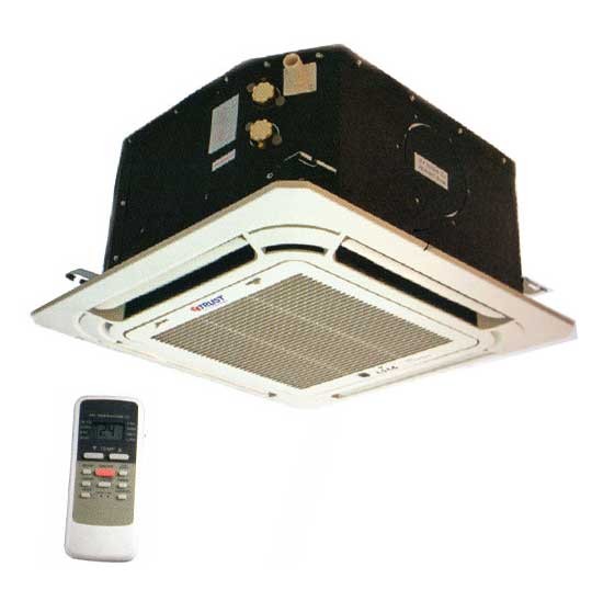 فن کویل کاستی چهارطرفه کامپکت تراست مدل TMFCC4-500