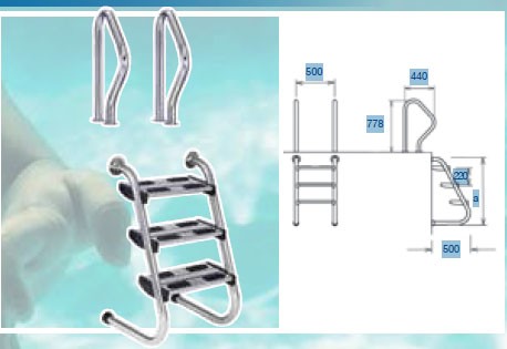 نردبان استخر فلکسینوکس سری Easy Access