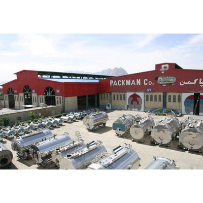 دیگ آبگرم فولادی پاکمن سه پاس وت بک با فشار کار 6 بار