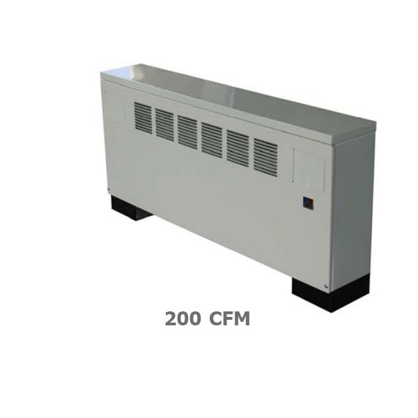 فن کویل زمینی روبرو زن ساراول 200CFM مدل SF-FE-02