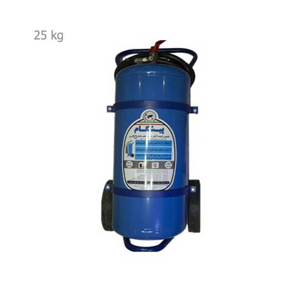 کپسول آتشنشانی آب و گاز 25 کیلویی پیشگام