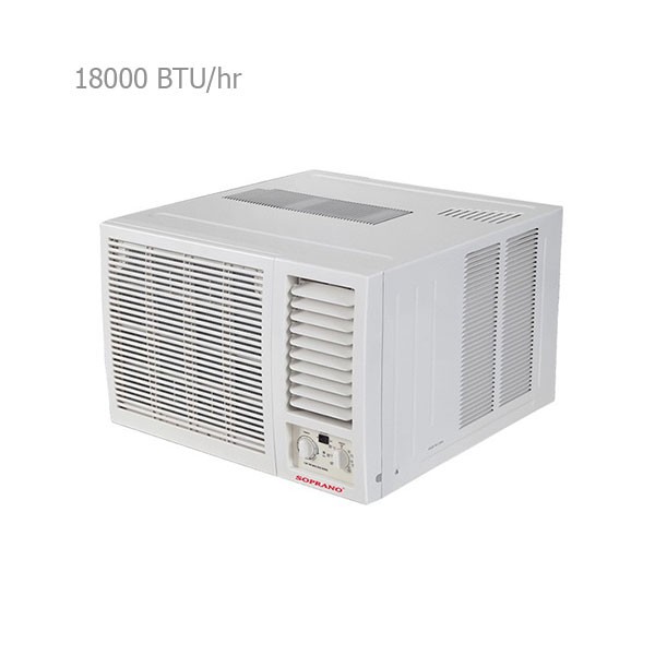 کولر گازی پنجره ای سوپرانو 18000 مدل SNO-18CW/TP