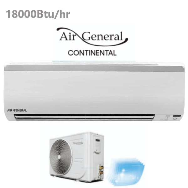 کولر گازی 18000 ایر جنرال مدل AG18T3L-T1