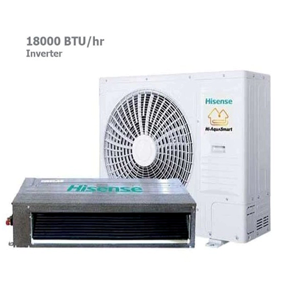 داکت اسپلیت اینورتر حاره‌ای 18000هایسنس مدل HID-18F4