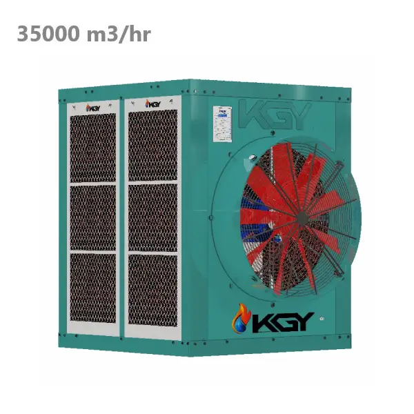 کولر آبی صنعتی 35000 کولاک گستر یزد با فن آکسیال