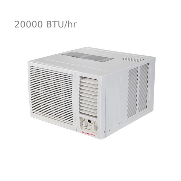 کولر گازی پنجره ای 20000 سوپرانو مدل SNO20-CW/TP