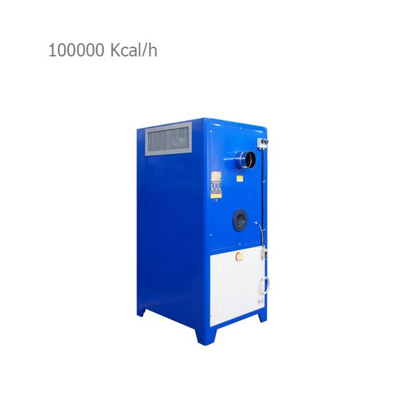 کوره هوای گرم 100 هزار کیلو کالری نیرو تهویه KHG100
