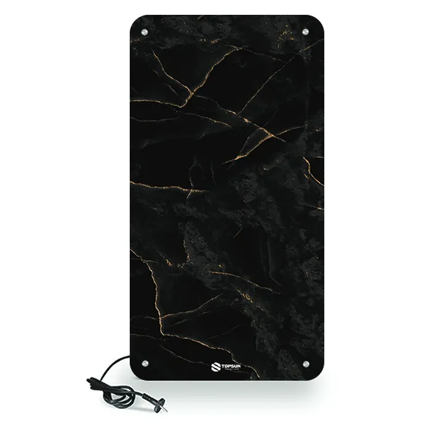 رادیاتور برقی شیشه ای تاپ سان مدل D-904 سایز 50×150