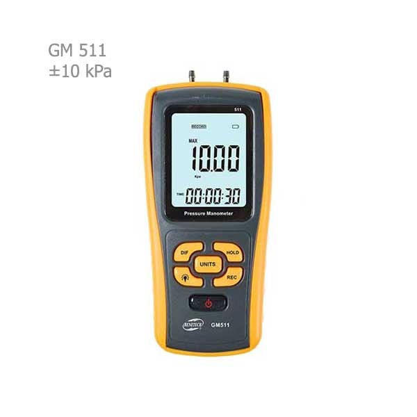 فشارسنج تفاضلی دیجیتال بنتک مدل GM511