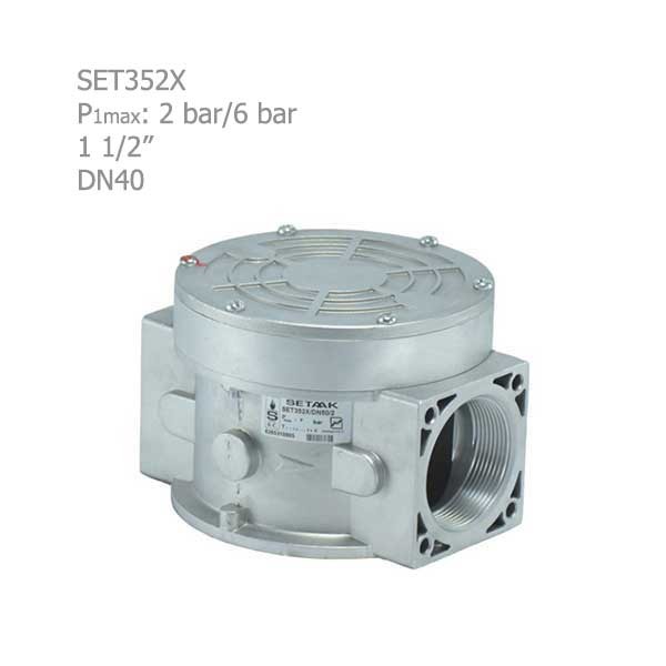 فیلتر گازی ستاک دنده ای "1/2 1 مدل SET352X