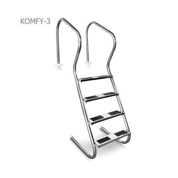 نردبان شیب دار استخر آکوامارین مدل KOMFY-3