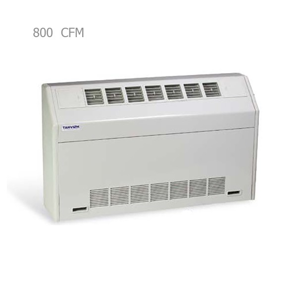 فن کویل زمینی مورب زن تهویه 800CFM مدل FLN-800