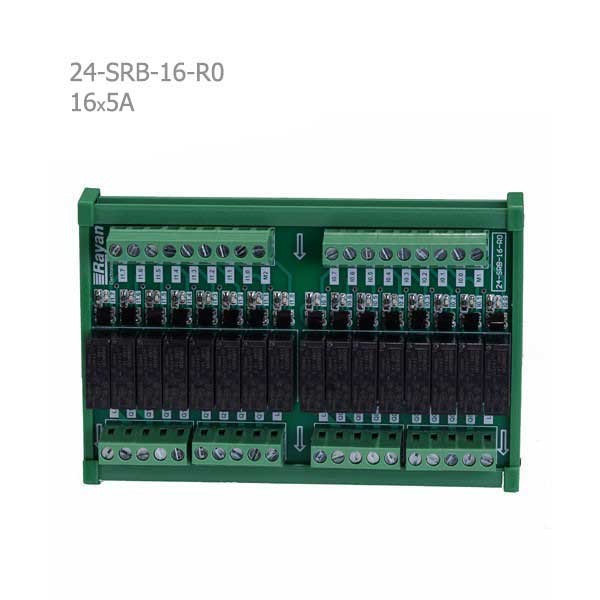 رله برد تک کنتاکت 5A رایان مدل 24SRB-16-R0