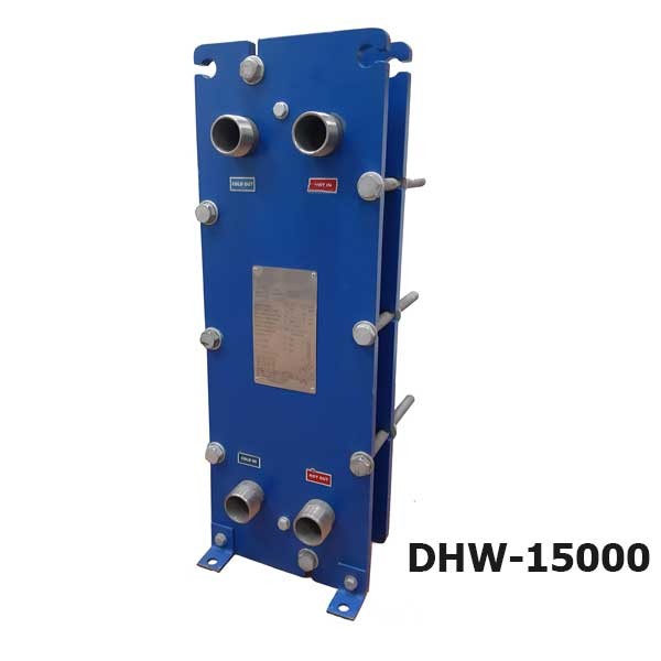 مبدل حرارتی صفحه ای واشردار TGT مدل DHW-15000