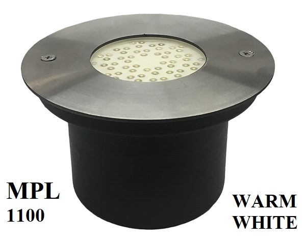 چراغ استخر توکار مگاپول سری MPL1100 رنگ Warm White