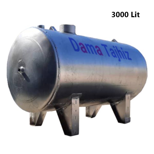 آبگرمکن صنعتی افقی 3000 لیتری دماتجهیز